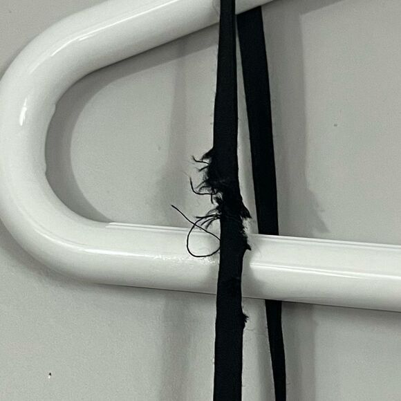 Ann Taylor Petite Black and White A-Line Spaghetti Strap Floral Dress Size 10 - Picture 3 of 5